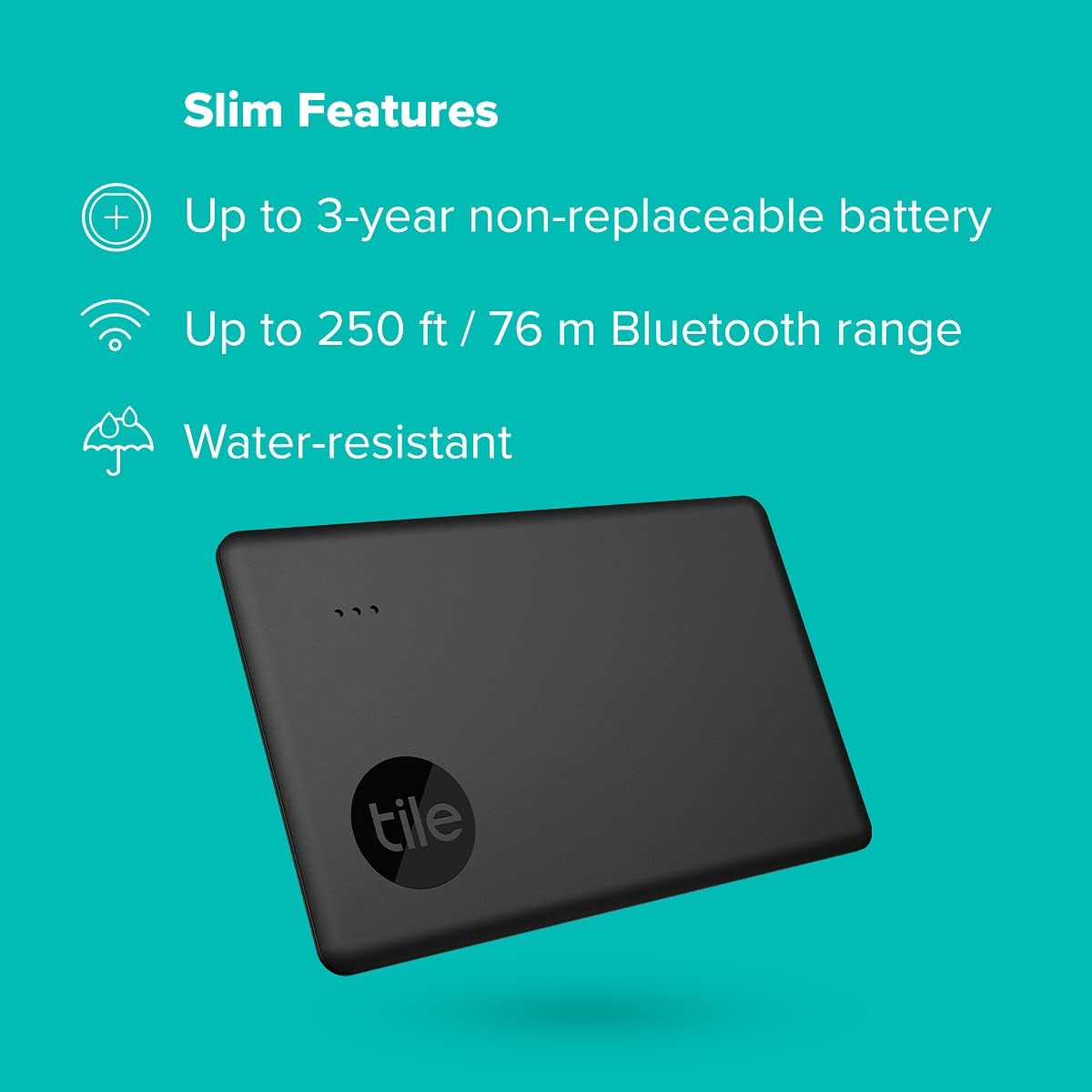 Slim Bluetooth Tile Tracker - 1 Pack
