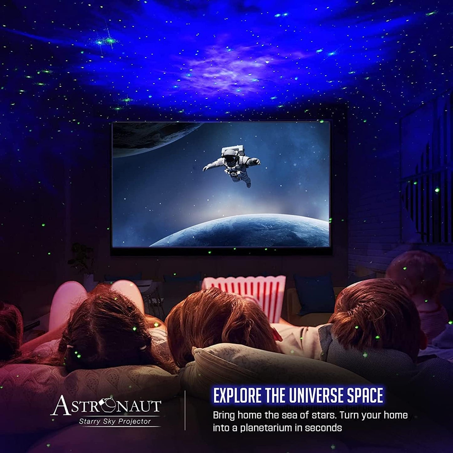 Astronaut 's Projector Galaxy