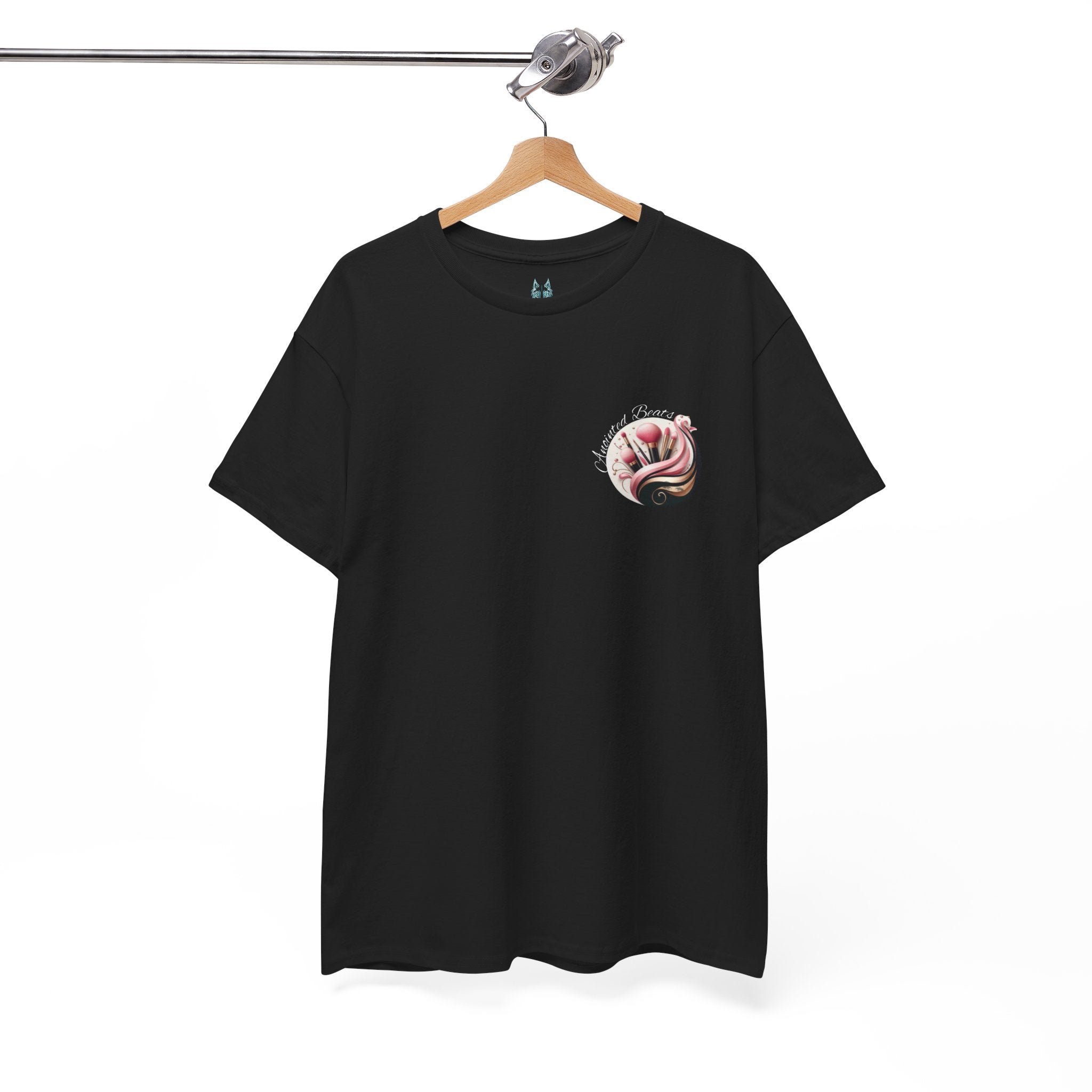 Anointed Beats Makeup Artist, MUA Pro T-shirt - Black or Pink
