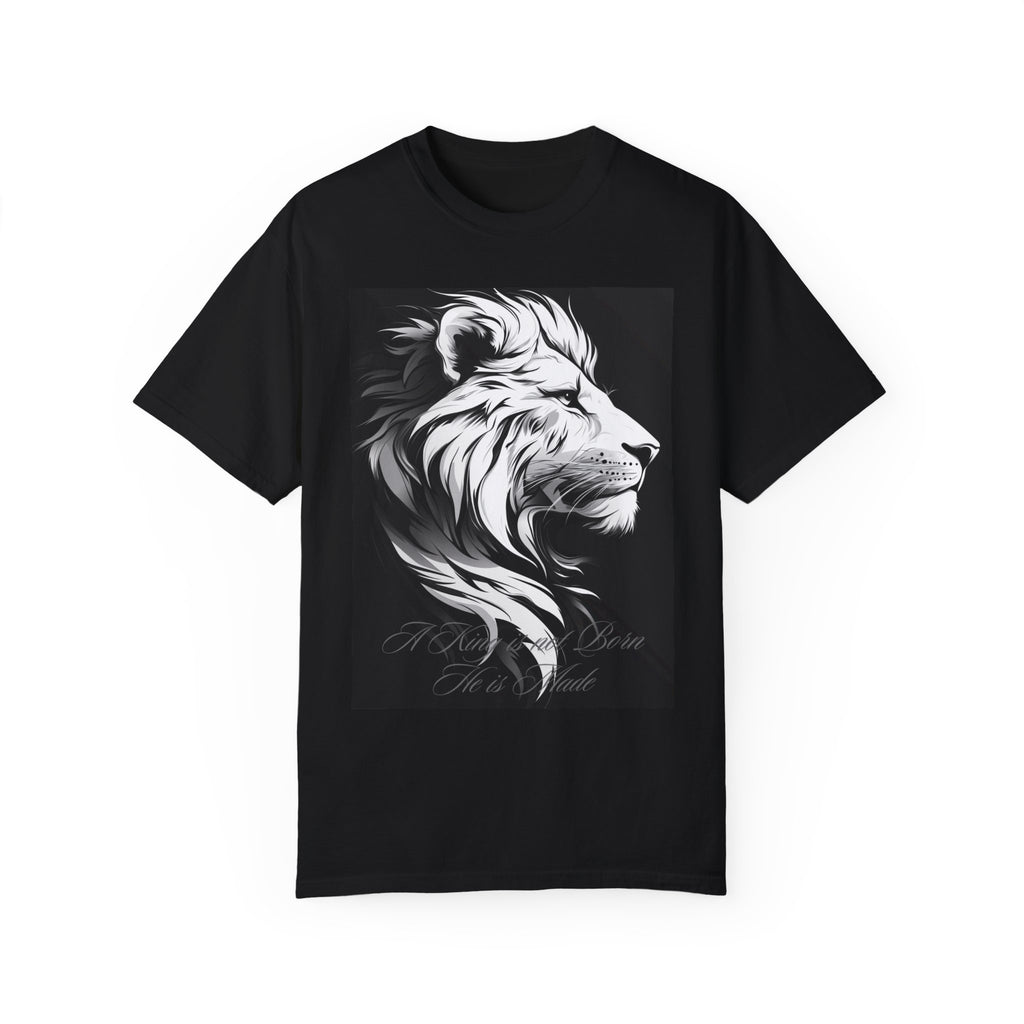 A King Is Made” Crewneck Tee Front View