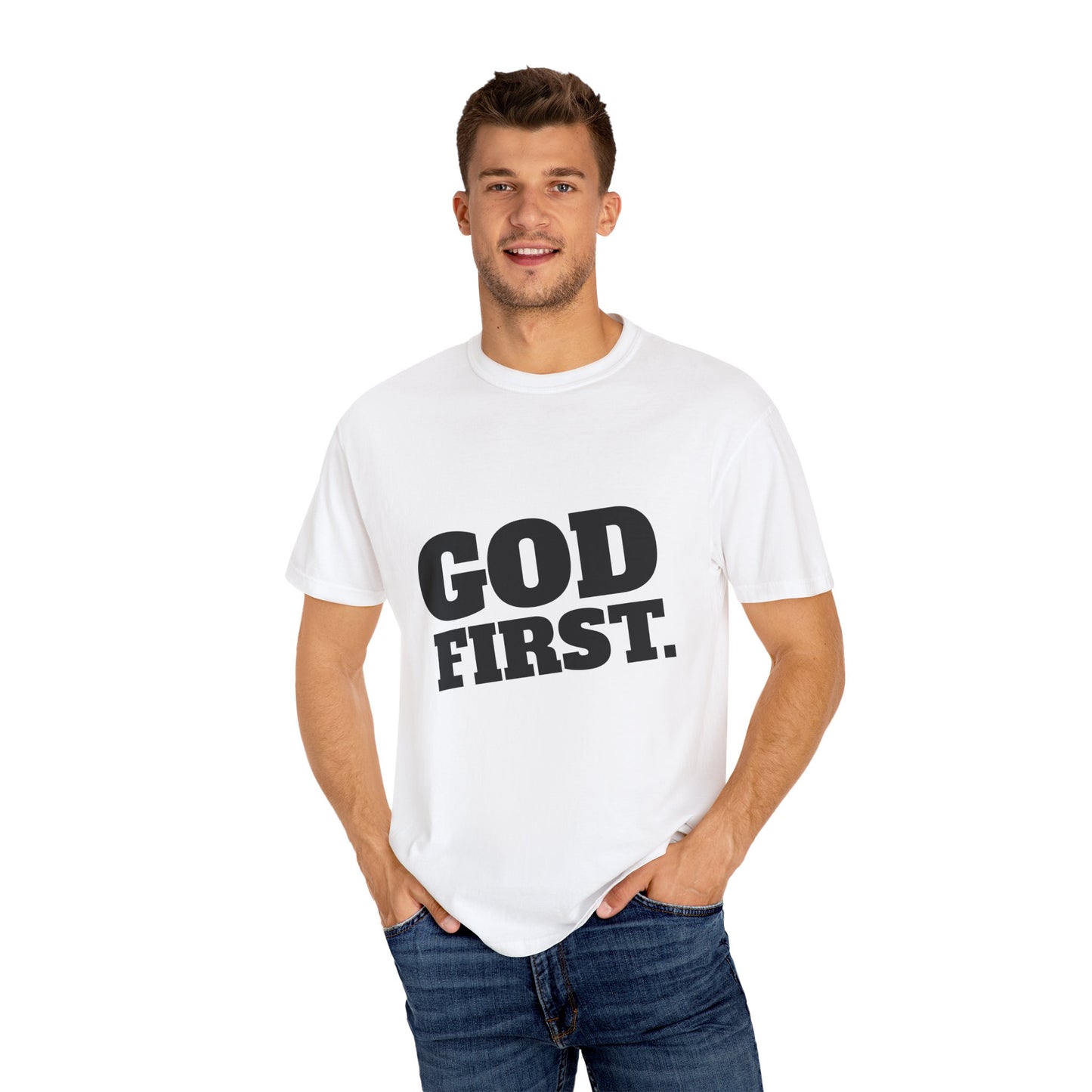 God First Tee – Faith Apparel | Christian Statement Shirt