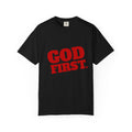 God First Christian Statement T-Shirt Front View (Unisex)