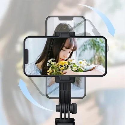 Wireless Remote 6-in1 - Bluetooth Selfie Stick Tripod