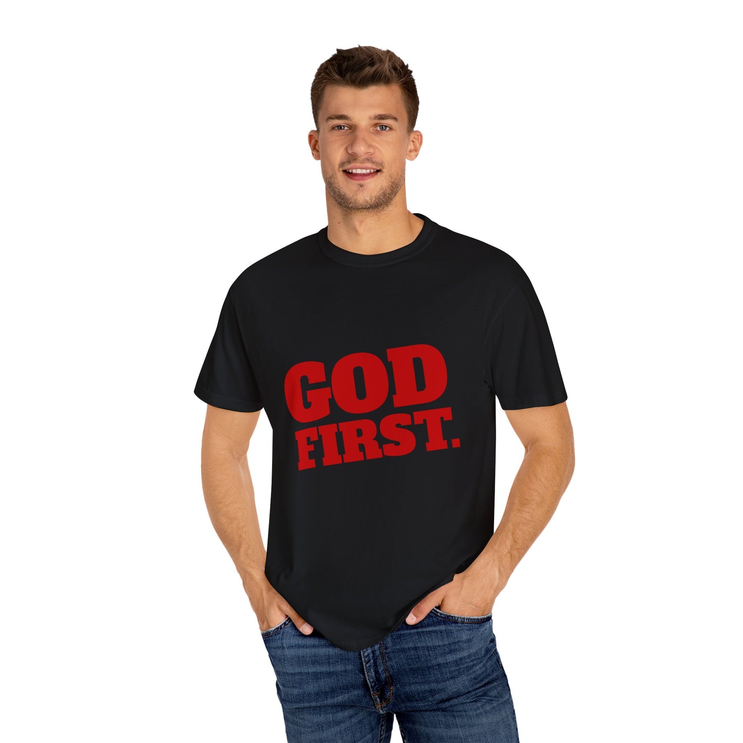 God First Tee – Faith Apparel | Christian Statement Shirt